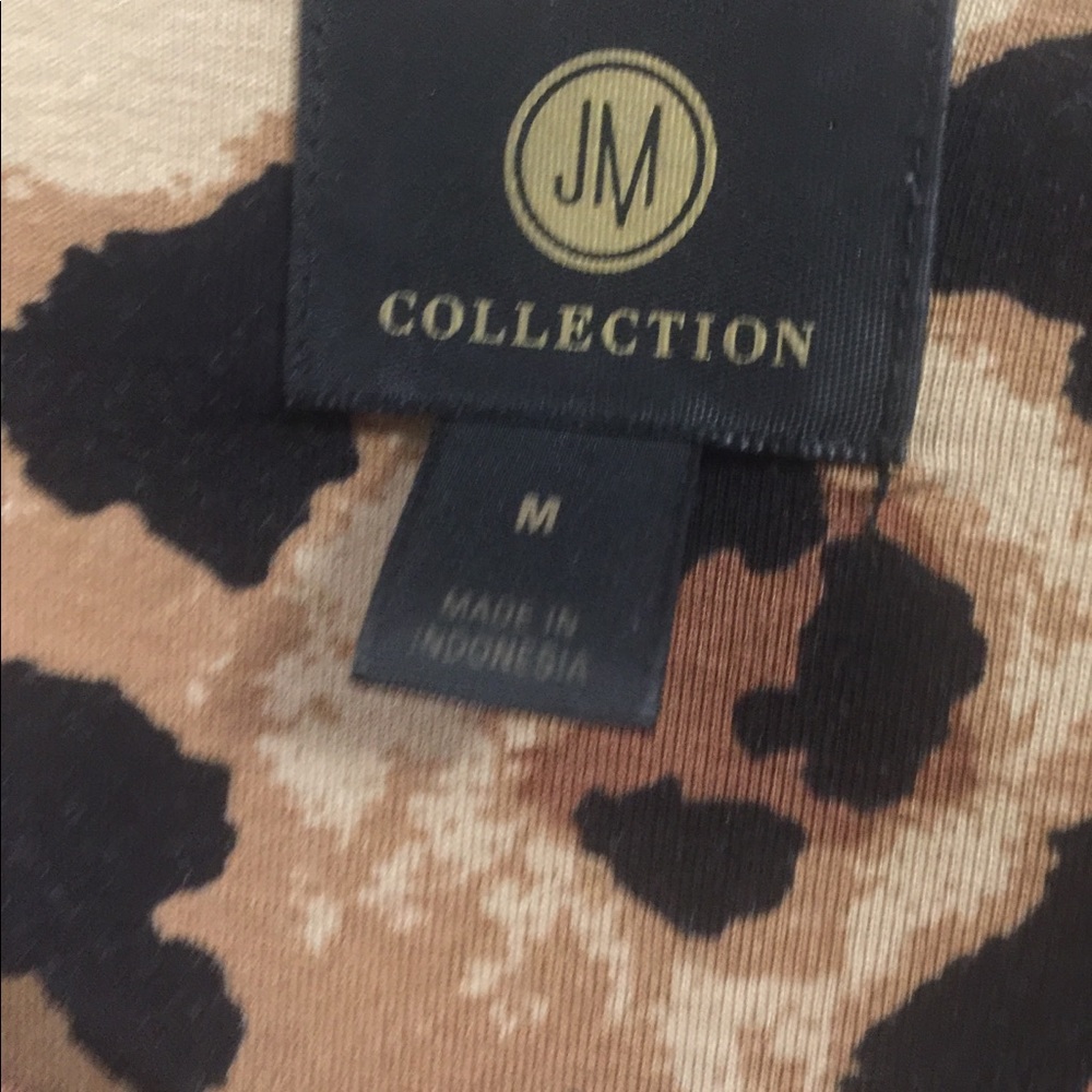 Jm Collection. Leopard Print Tunic. - image 2